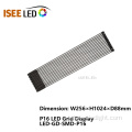 P16 välistingimustes läbipaistvuse LED -ruudustik